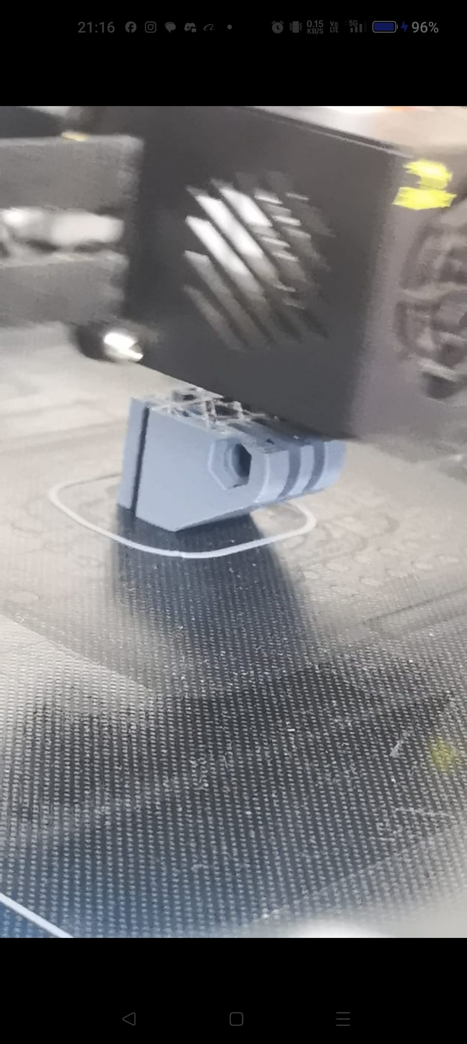 gopro mount for molding