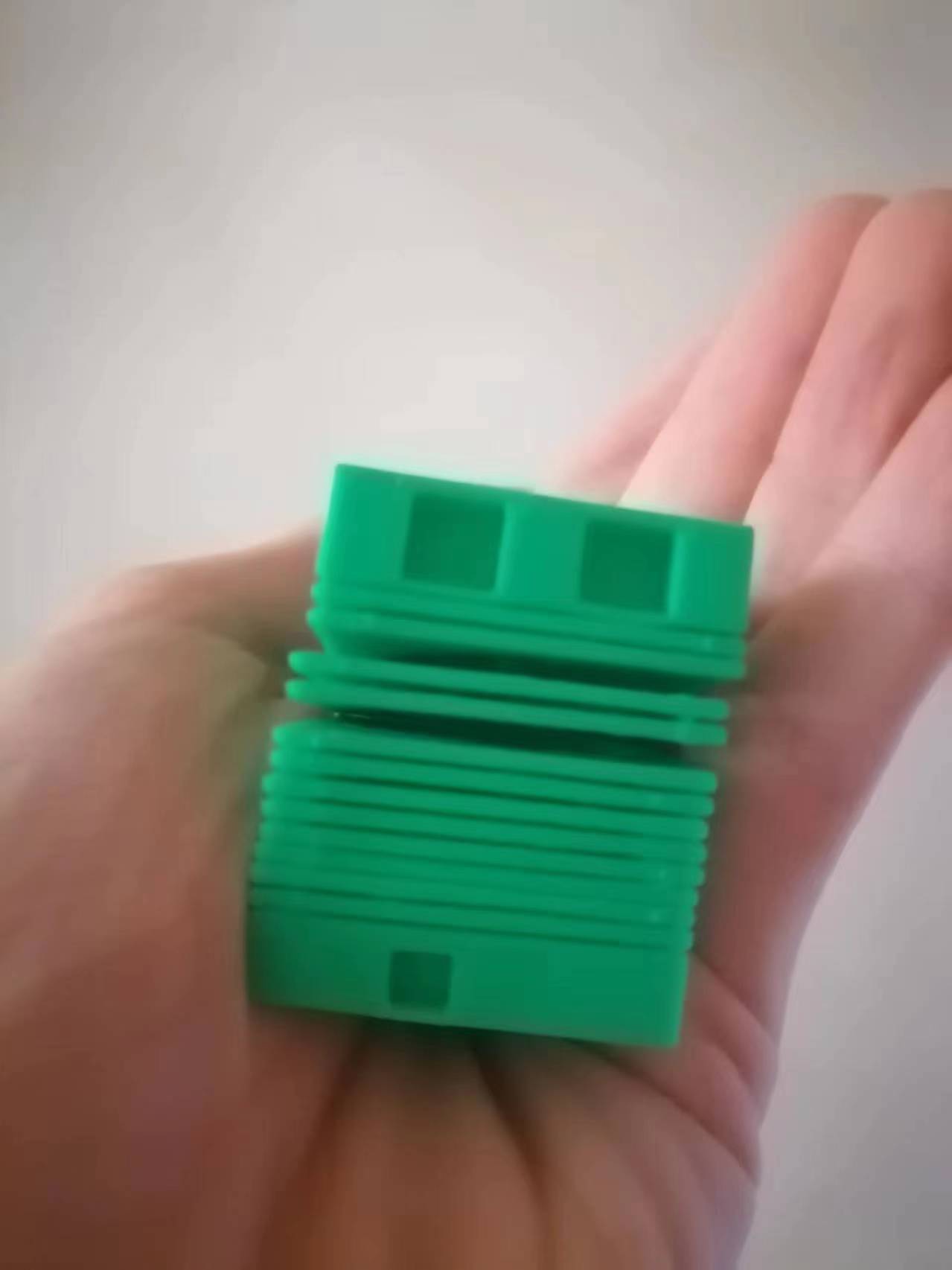 Miniatura 3 do modelo 3D Minecraft Integrated Movable Spring Slime