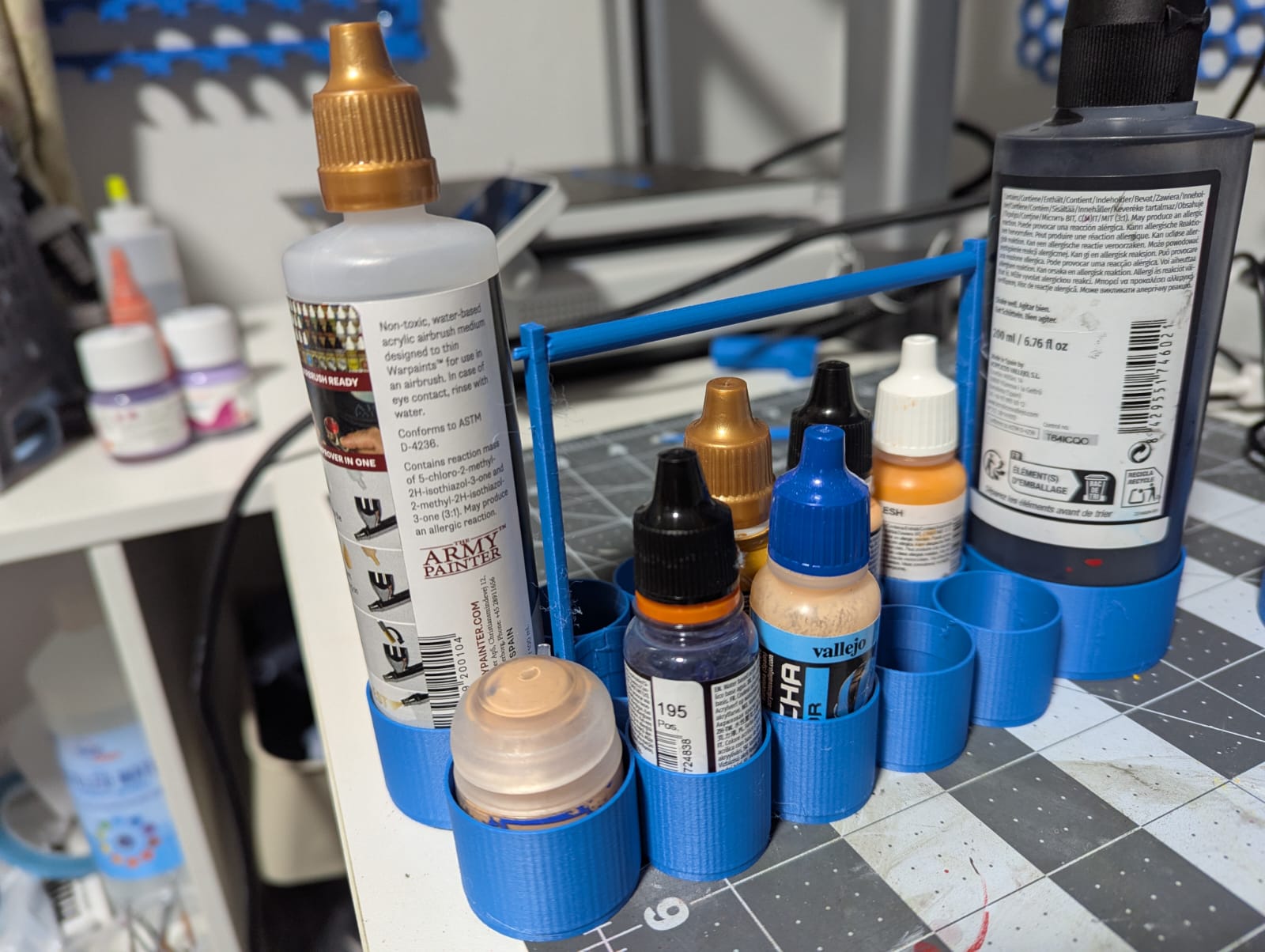 Vallejo and Citadel Paint Caddy