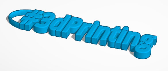 3d printing key chain