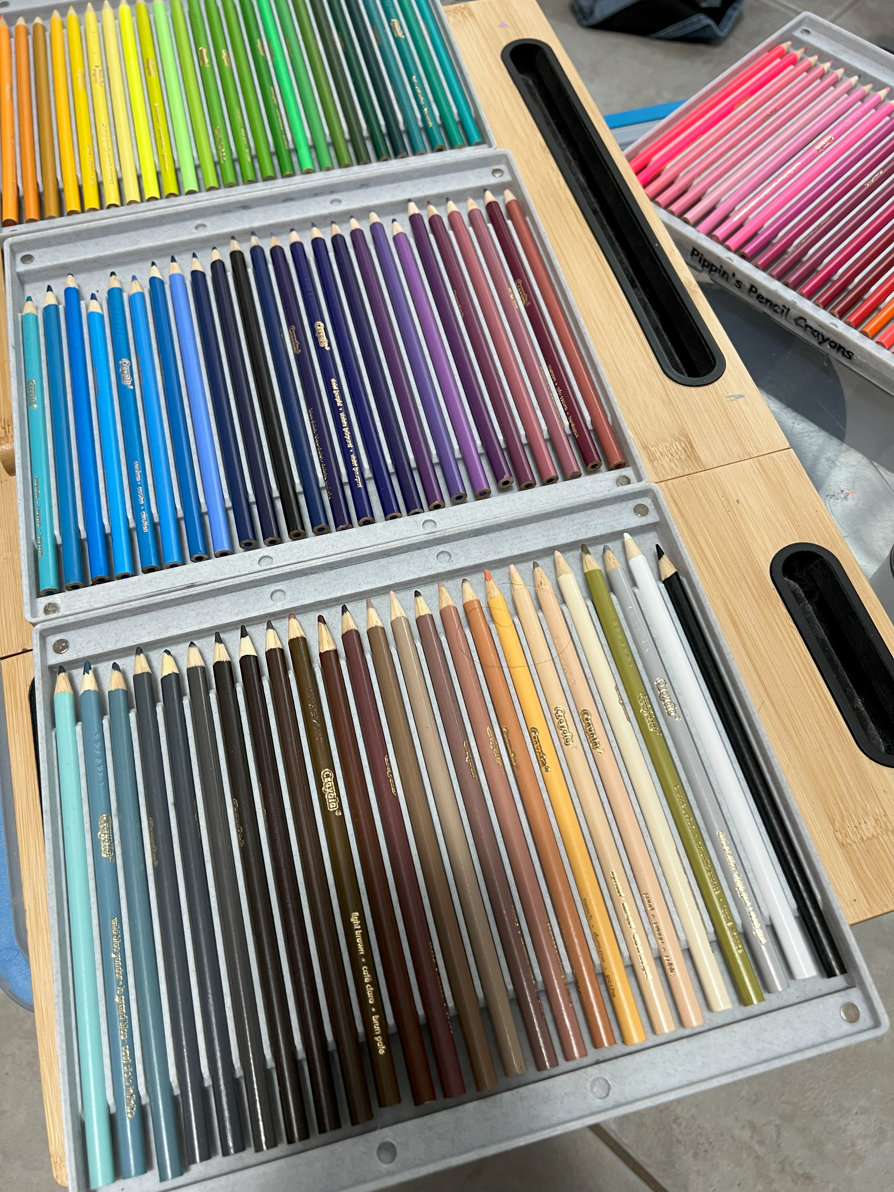 Gridfinity Pencil Crayon Tray