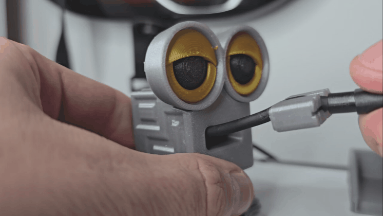 Miniatura 6 do modelo 3D ROBOT CHARGING CABLE HOLDER