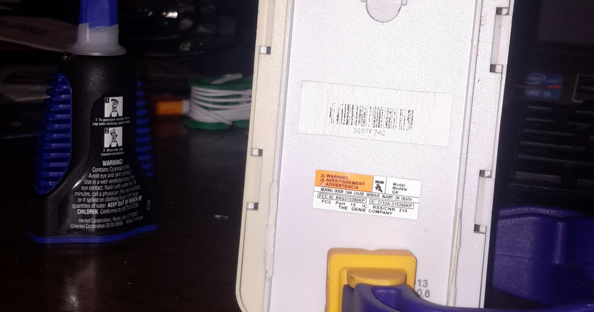 genie garage keypad repair by Chris Download free STL model