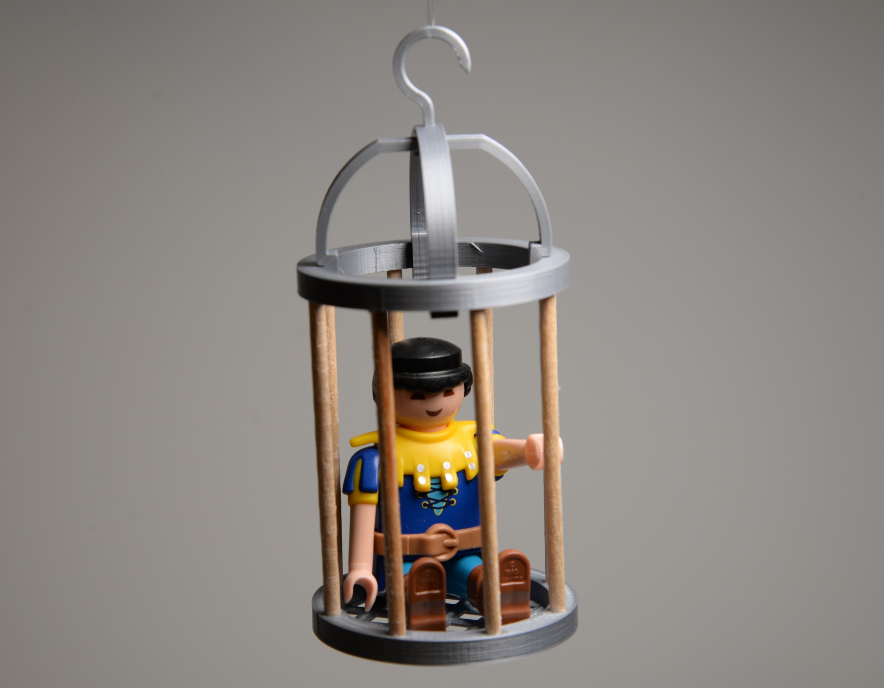 Cage prison médiévale playmobil