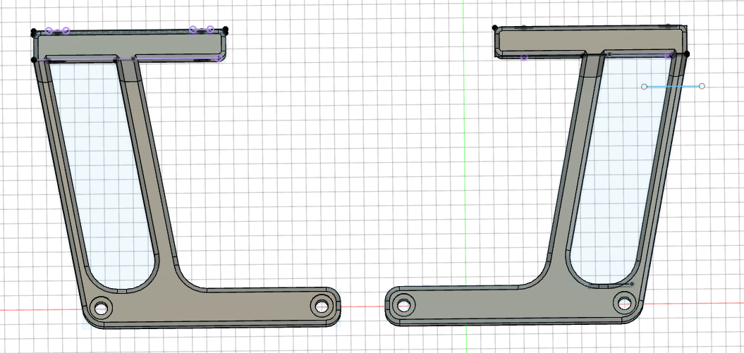 Smaller IKEA Markus Chair Armrest Replacement (Parametric)