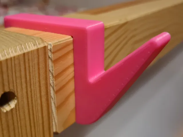 IKEA KURA clothes hook (parametric)
