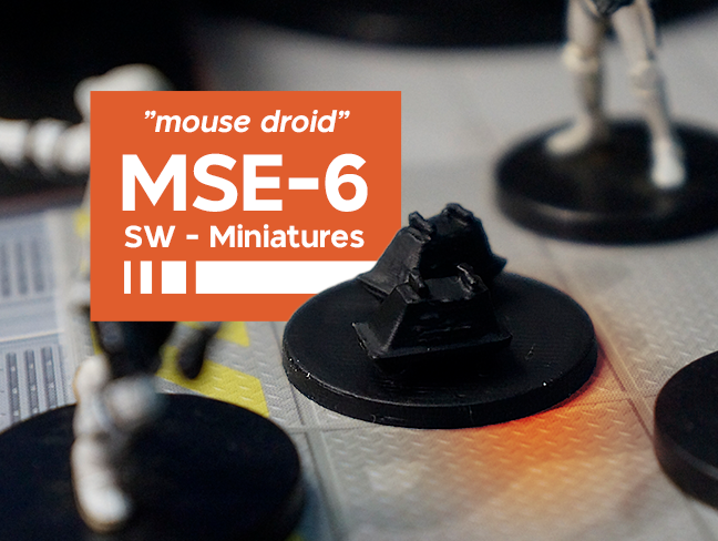 Mouse Droid (MSE-6) - Star Wars Miniatures