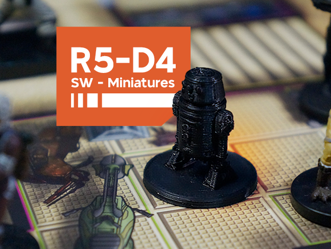 R5-D4 - Astromech droid - Star Wars Miniatures