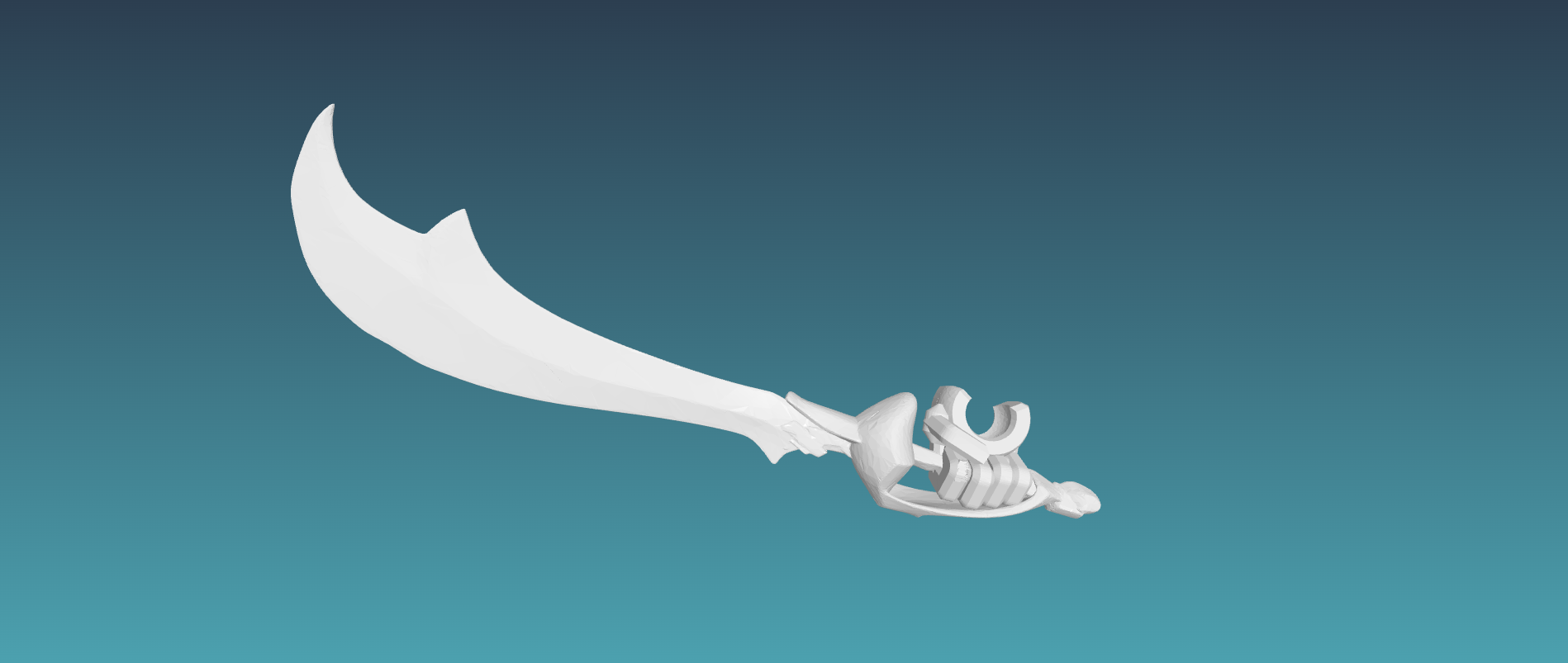 Dummy 13 hand holding Riju's sword