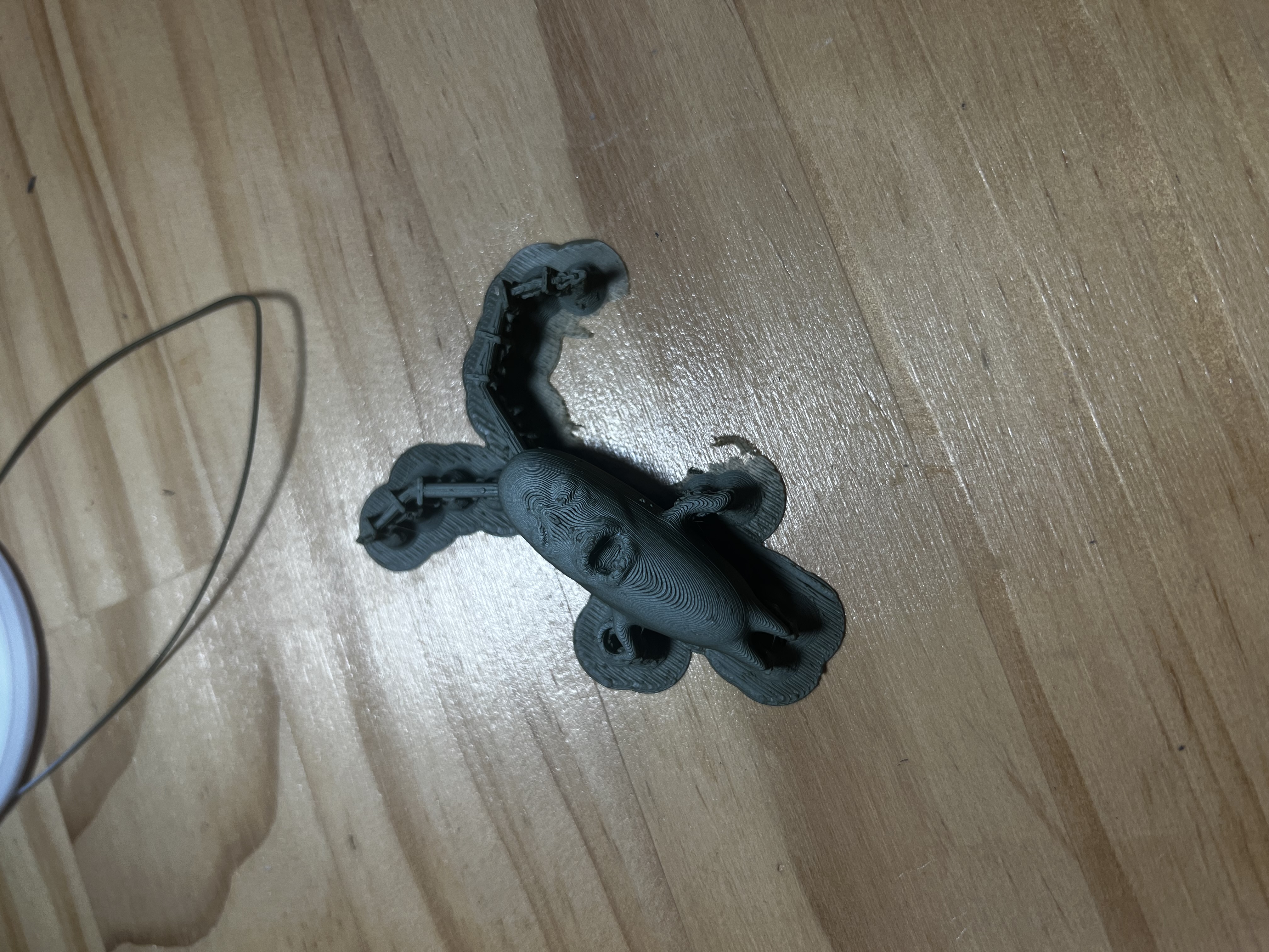 Cursed Plankton meme keychain — miniatura 5