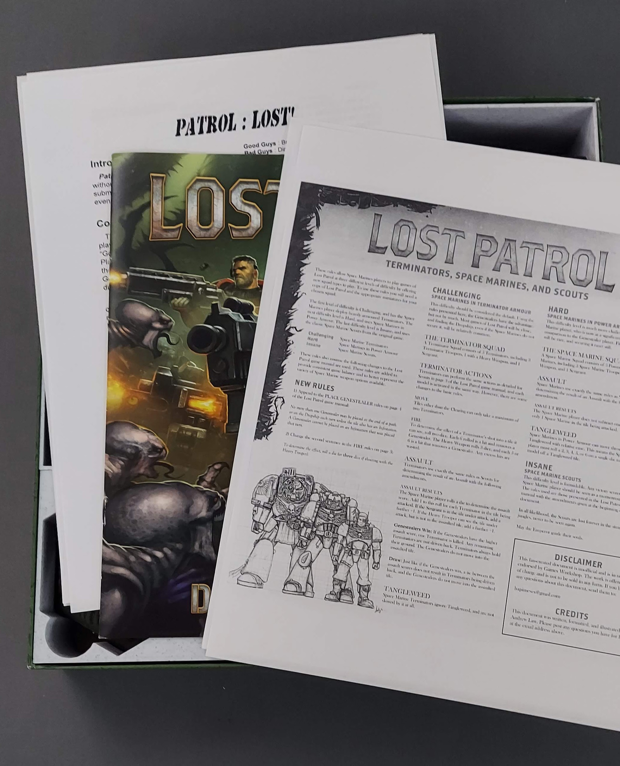 Storage Insert compatible with Lost Patrol — miniatura 2