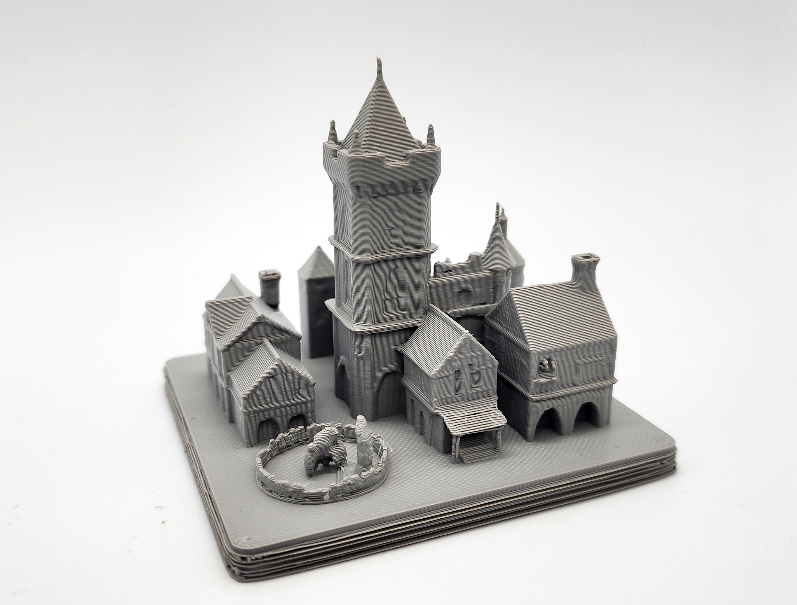 Town Square Miniature - No Supports