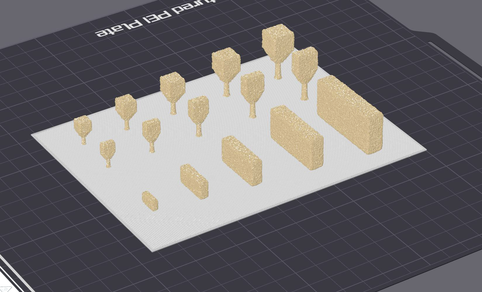 Architectural Trees FREE Pack #3 - Rectangular Shape — miniatura 4
