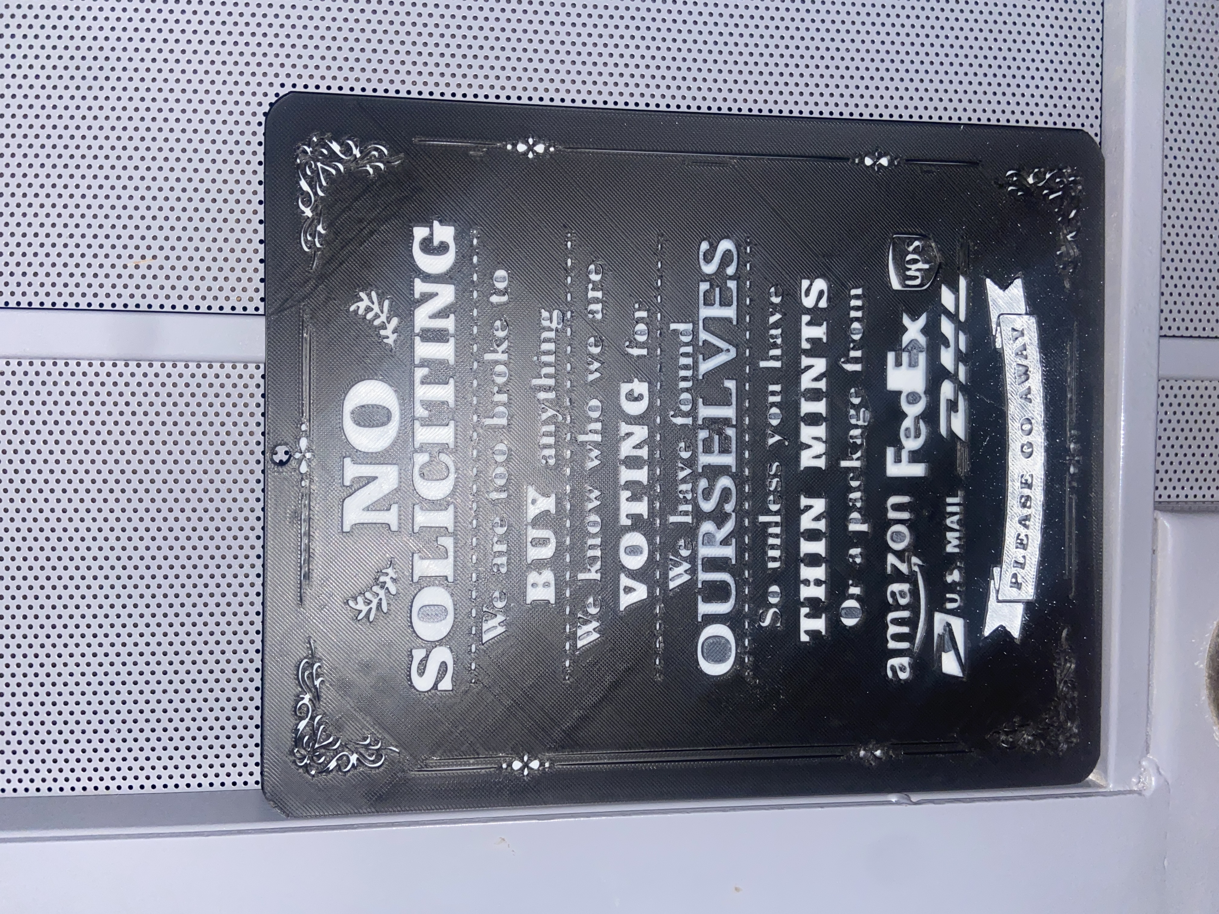 No Soliciting Sign — miniatura 4
