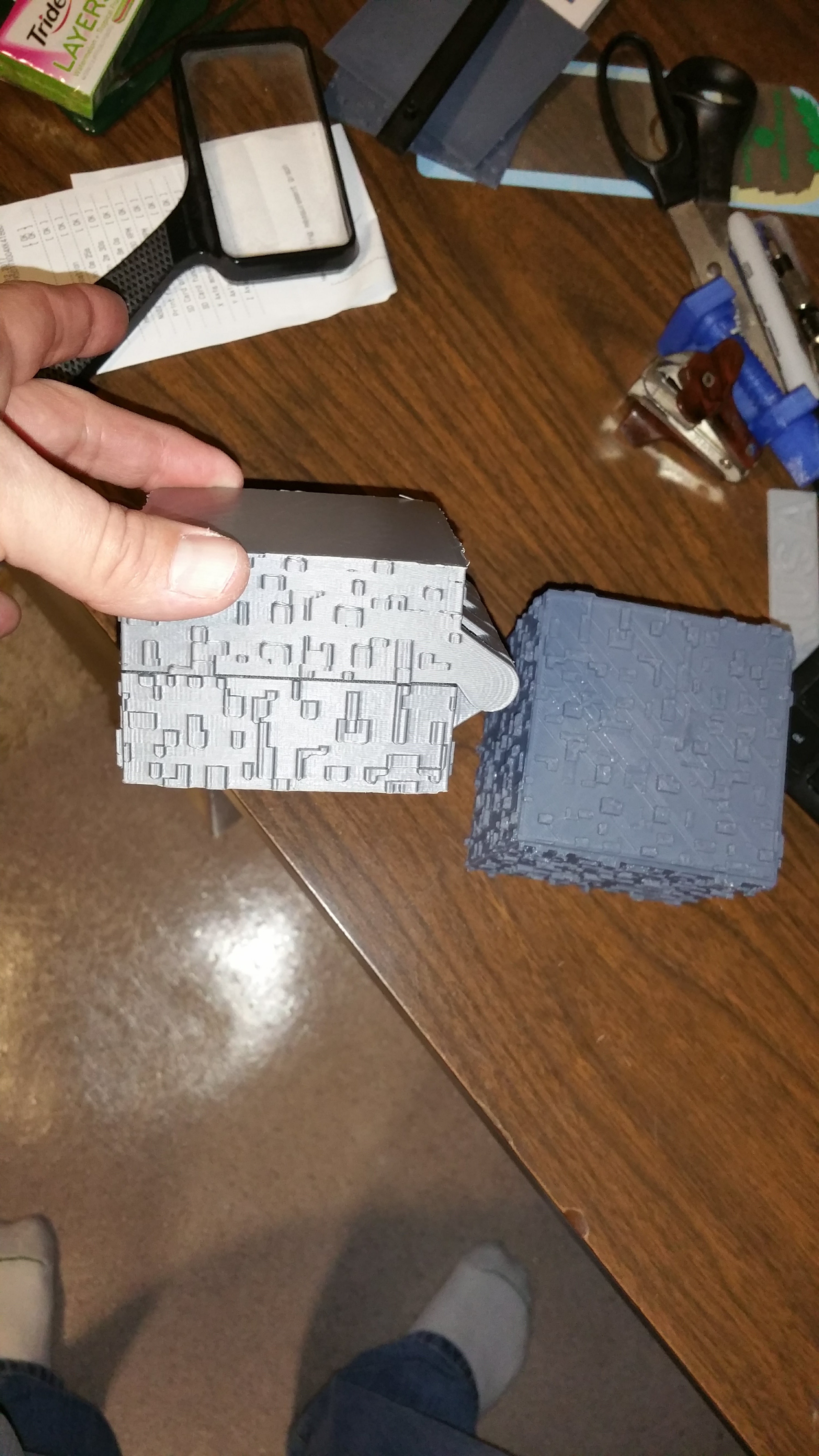 Miniatura 6 do modelo 3D Borg Cube geocache remix