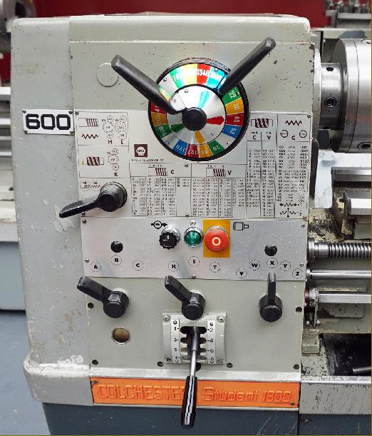 Páka soustruhu- lathe lever coolchester student
