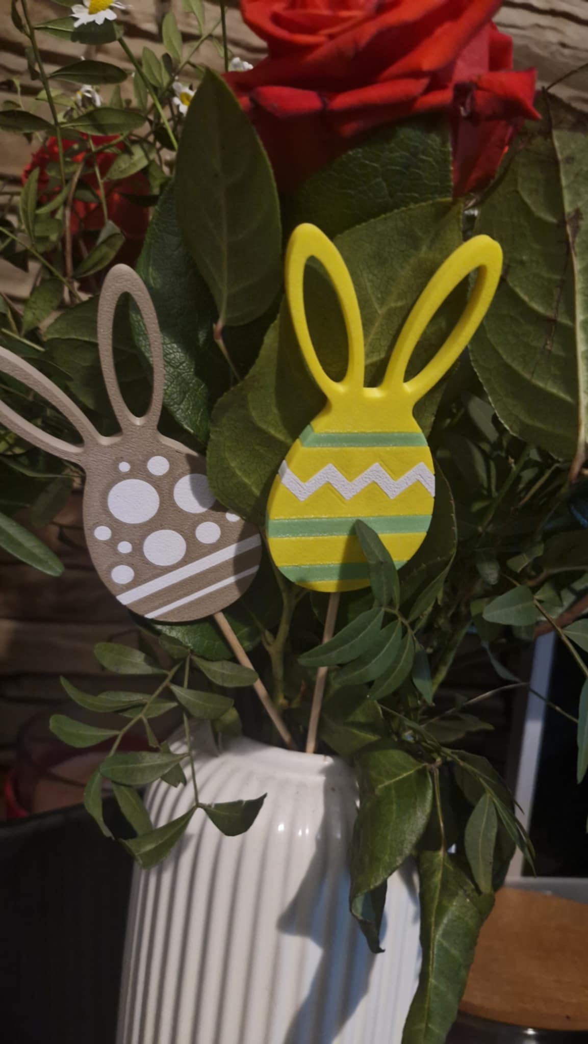 Easter egg on a stick