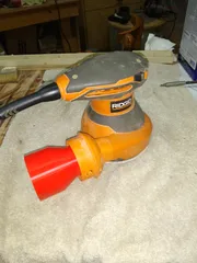 Black and Decker Random Orbit Sander to Ridgid Hose Adapter by arroyobass, Download free STL model