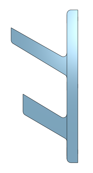 strong double coat hook