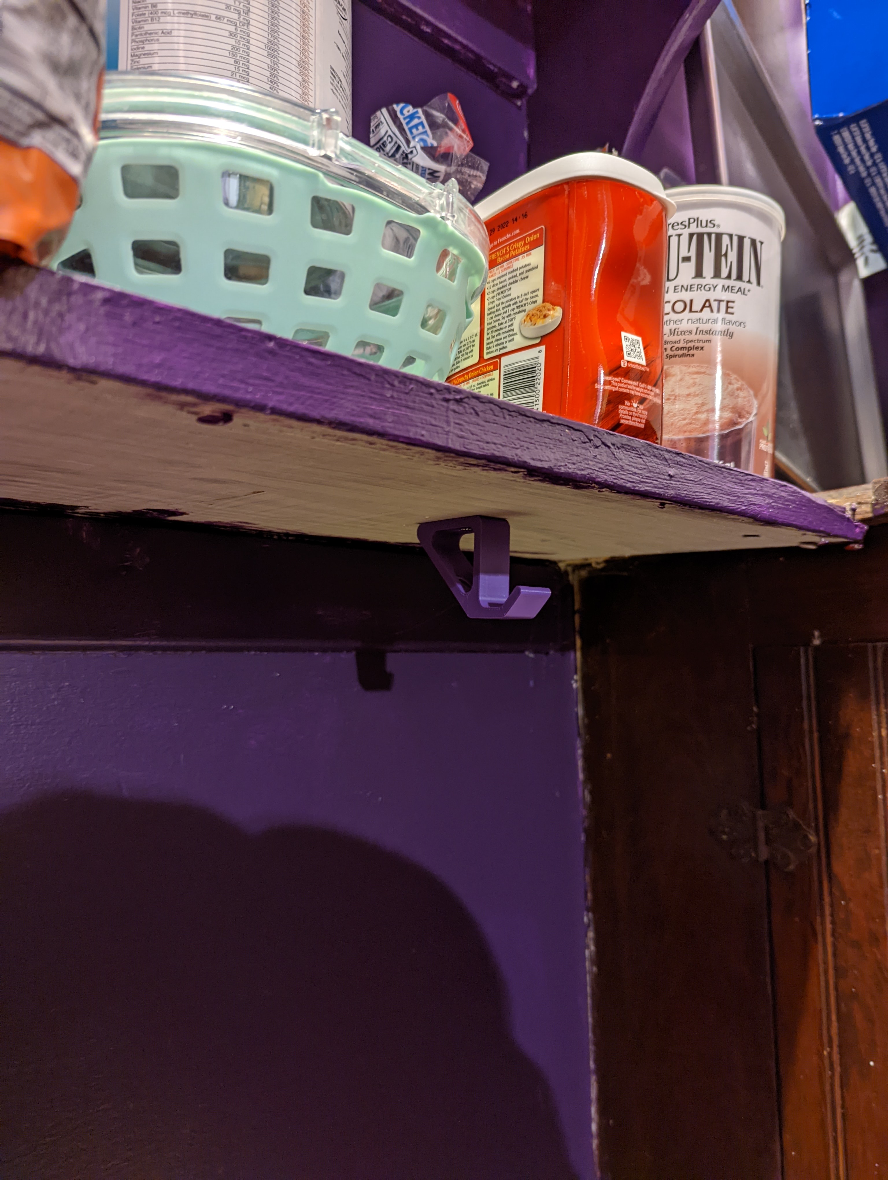 Miniatura 5 do modelo 3D Under-Shelf Hook