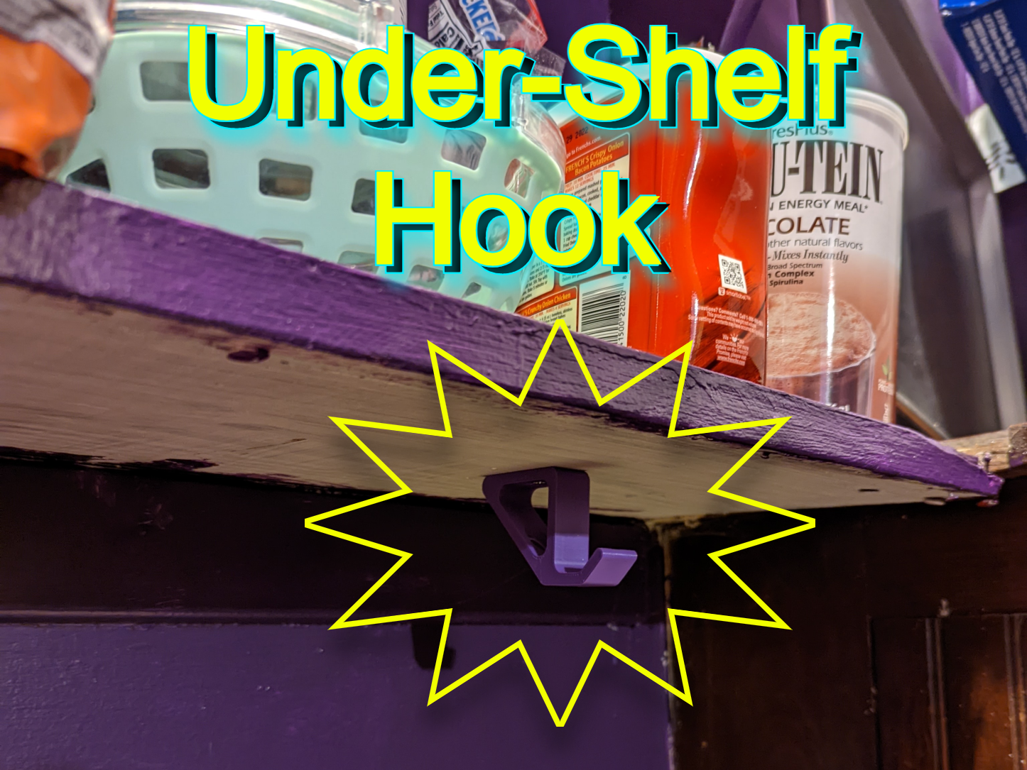 Under-Shelf Hook