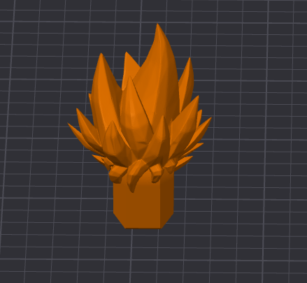 Dummy 13 Goku Hair resized 200%