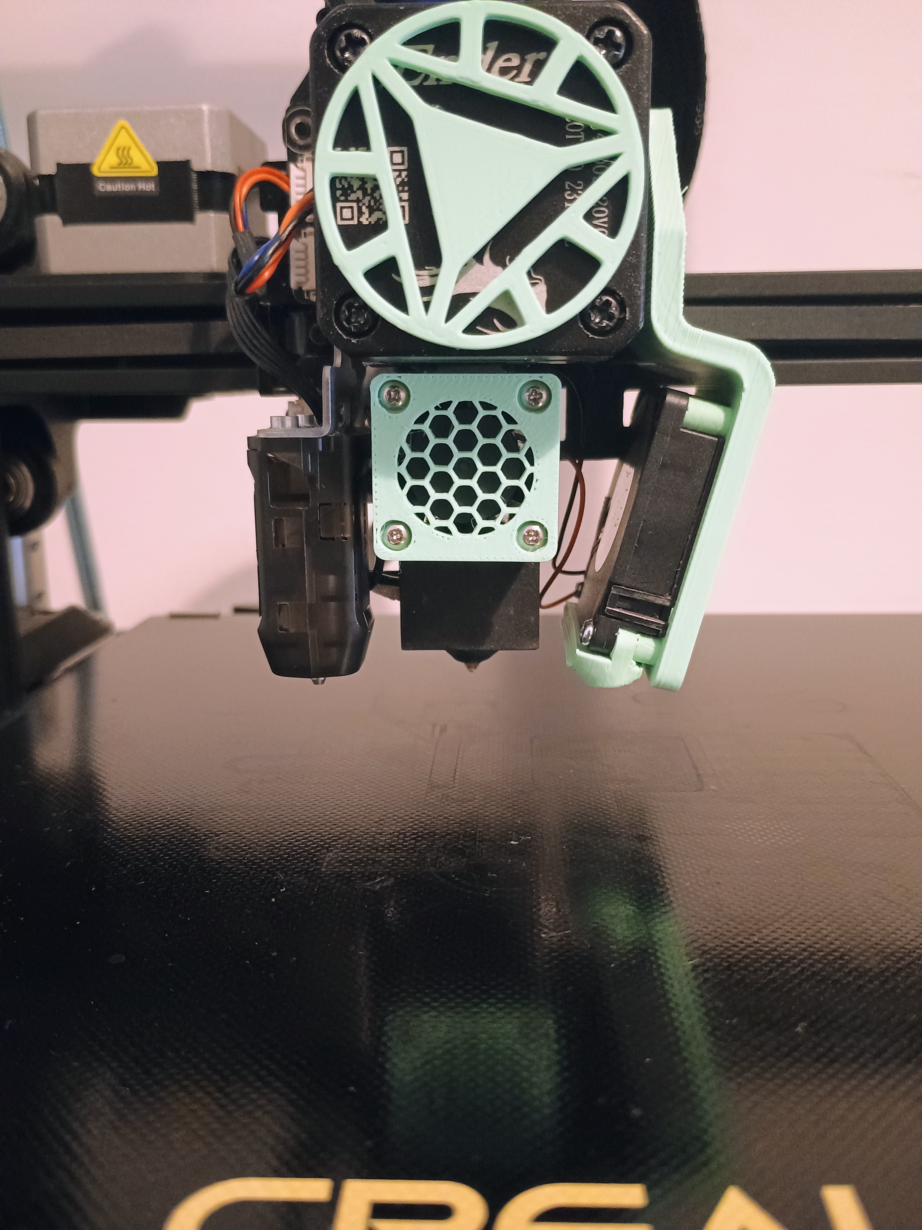 Ender 3 V3 SE Heatbreak Fan Cover