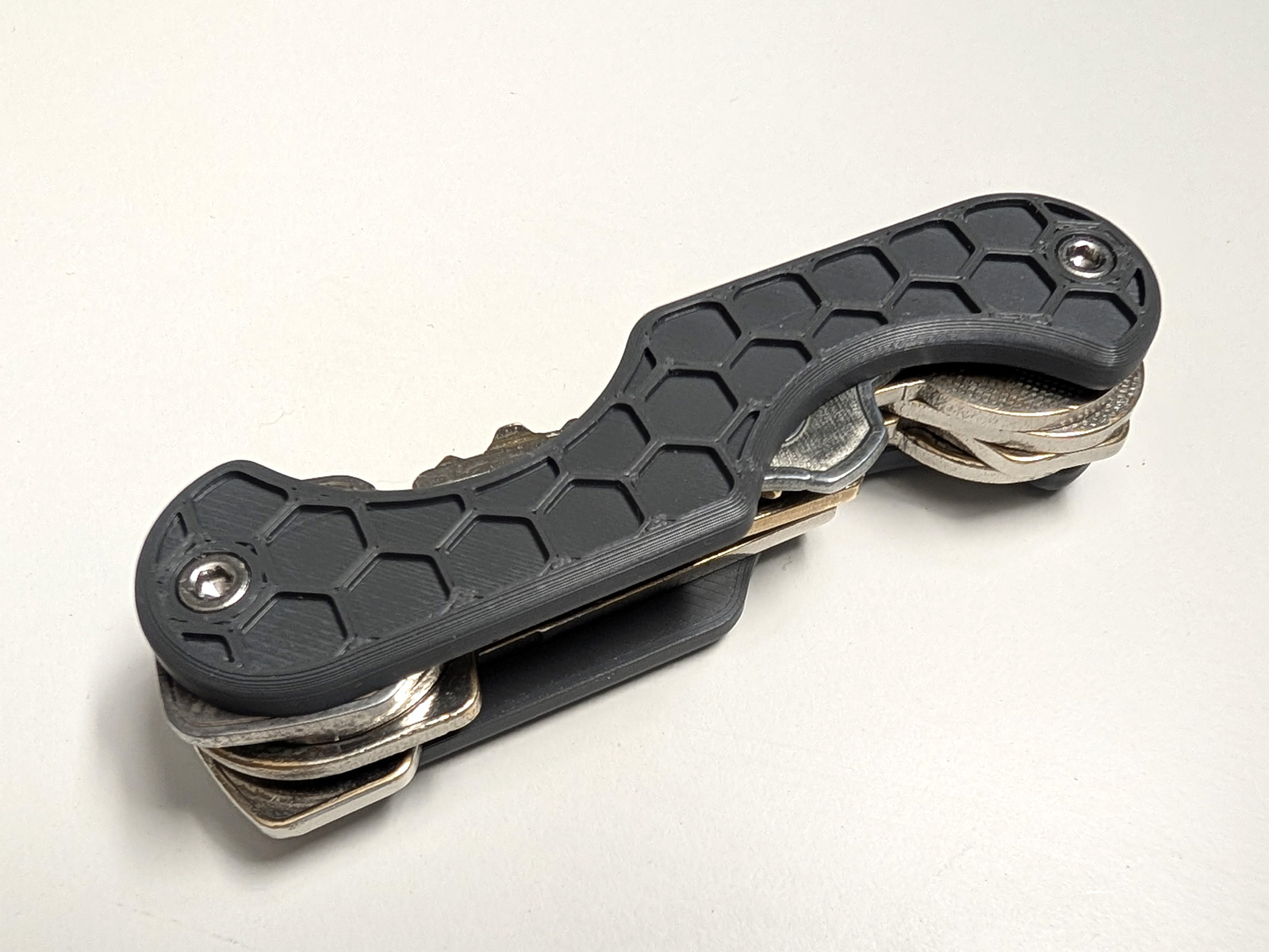 Double plate keychain / keyholder
