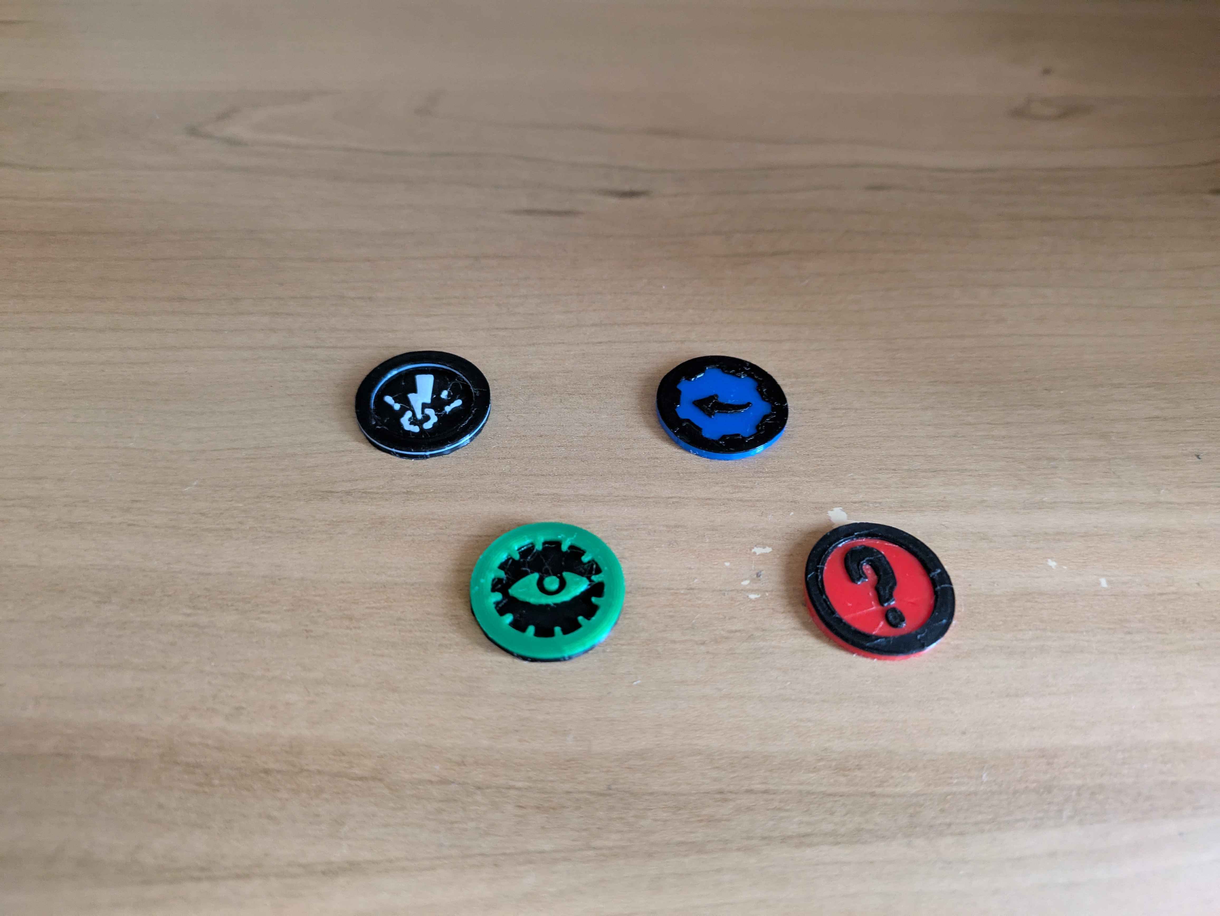 Dystopian wars tokens