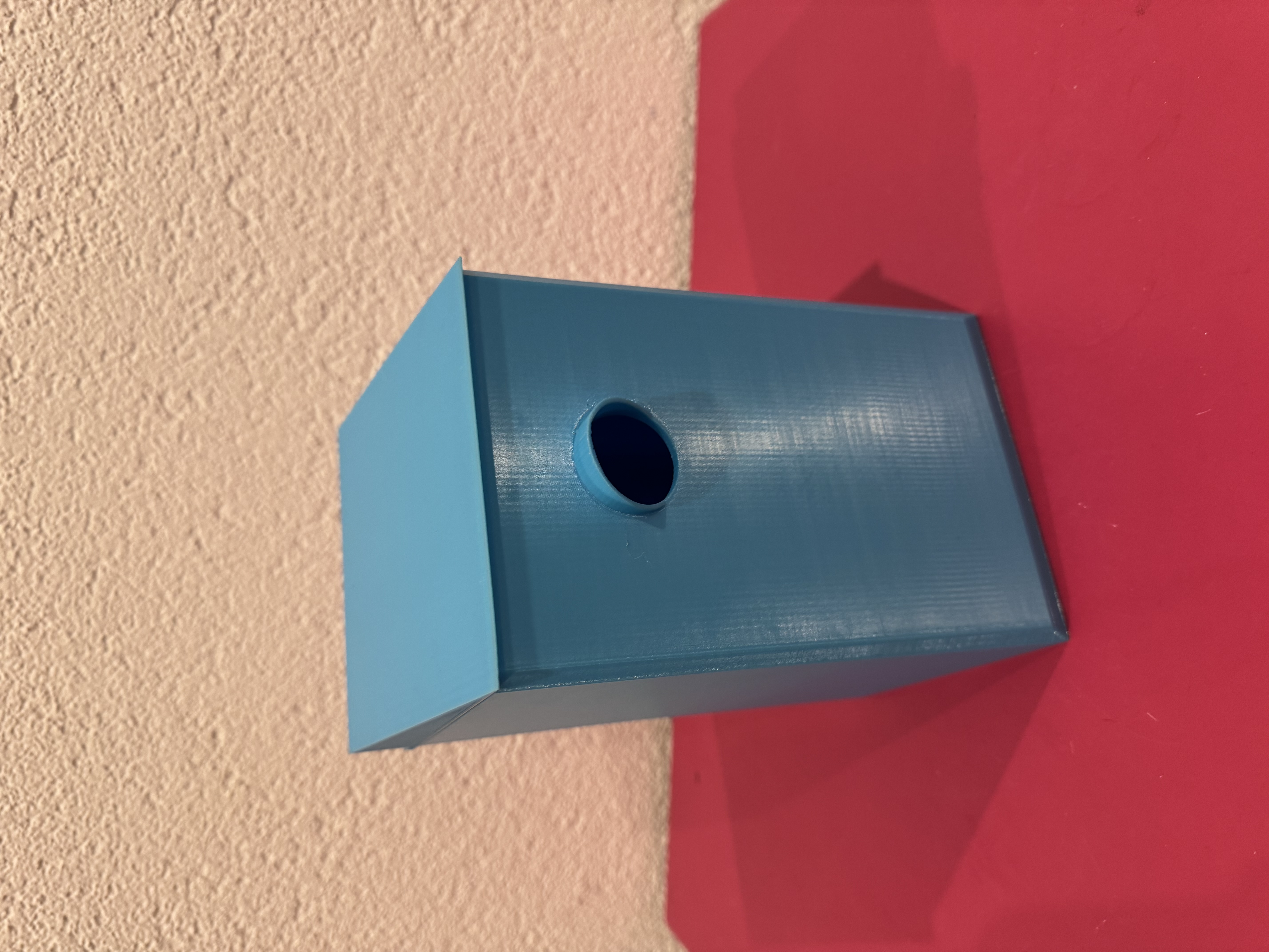 Bird nesting house > easy print, no supports !