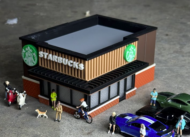 1:64 Starbuck Diorama