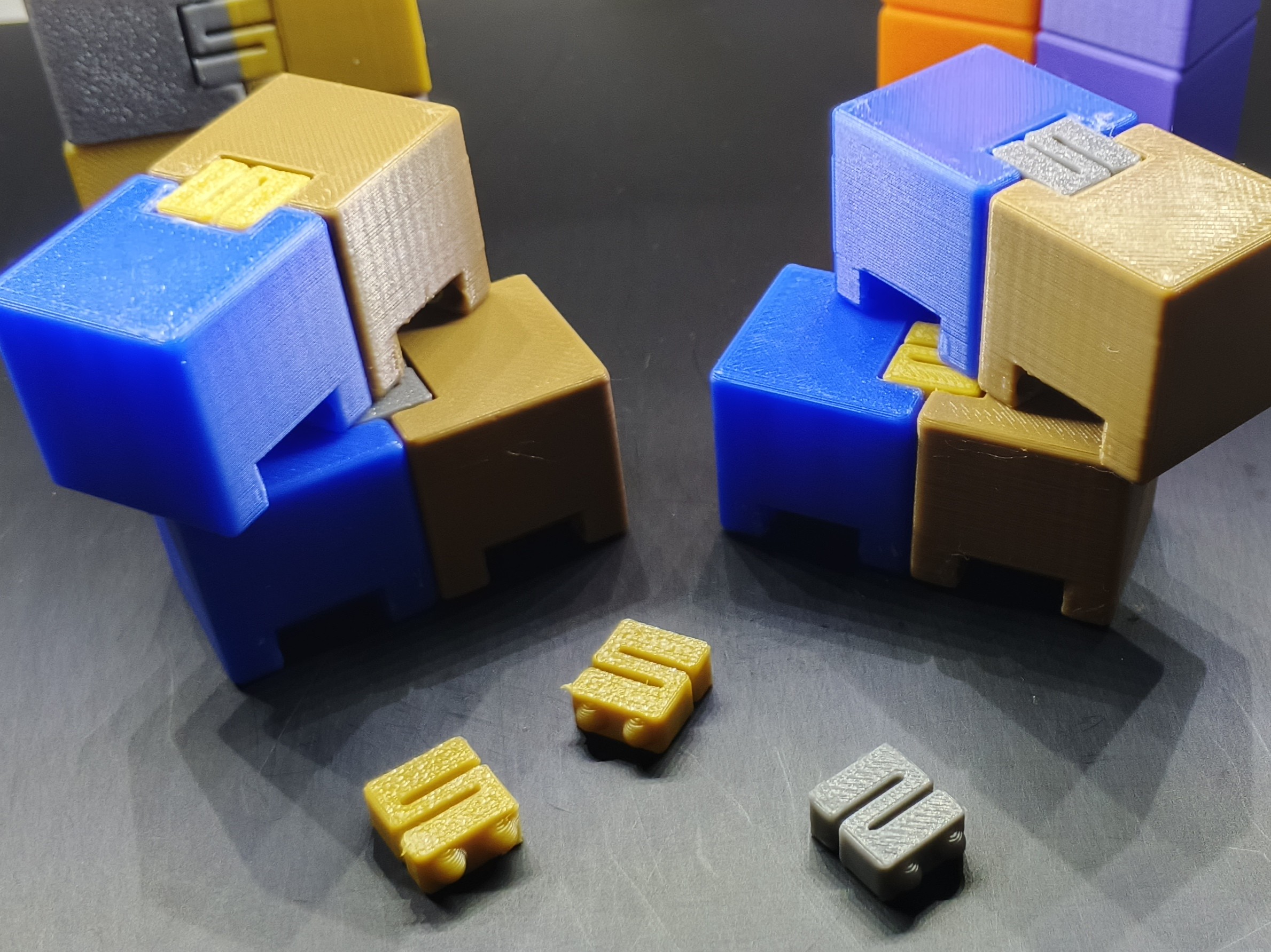 Miniatura 6 do modelo 3D Modular Fidget Infinity Cube