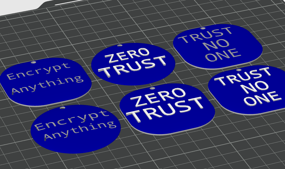 CyberSecurity KeyChains