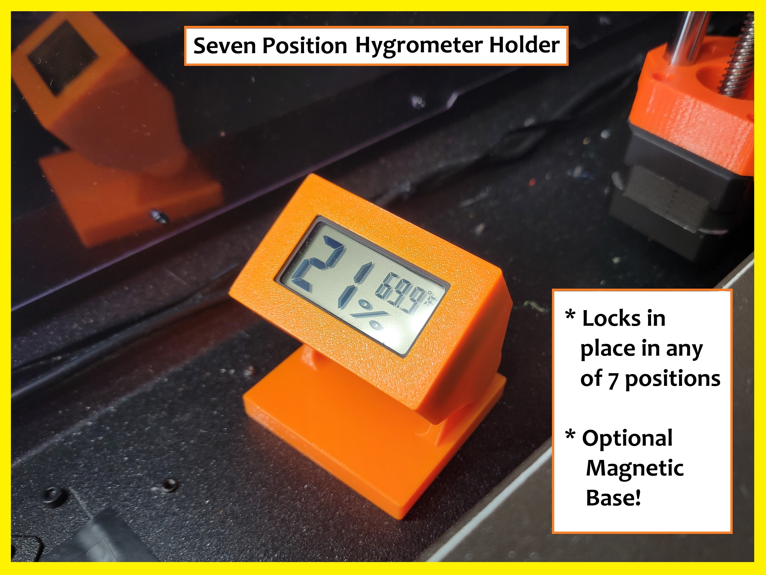 Seven Position Hygrometer Holder