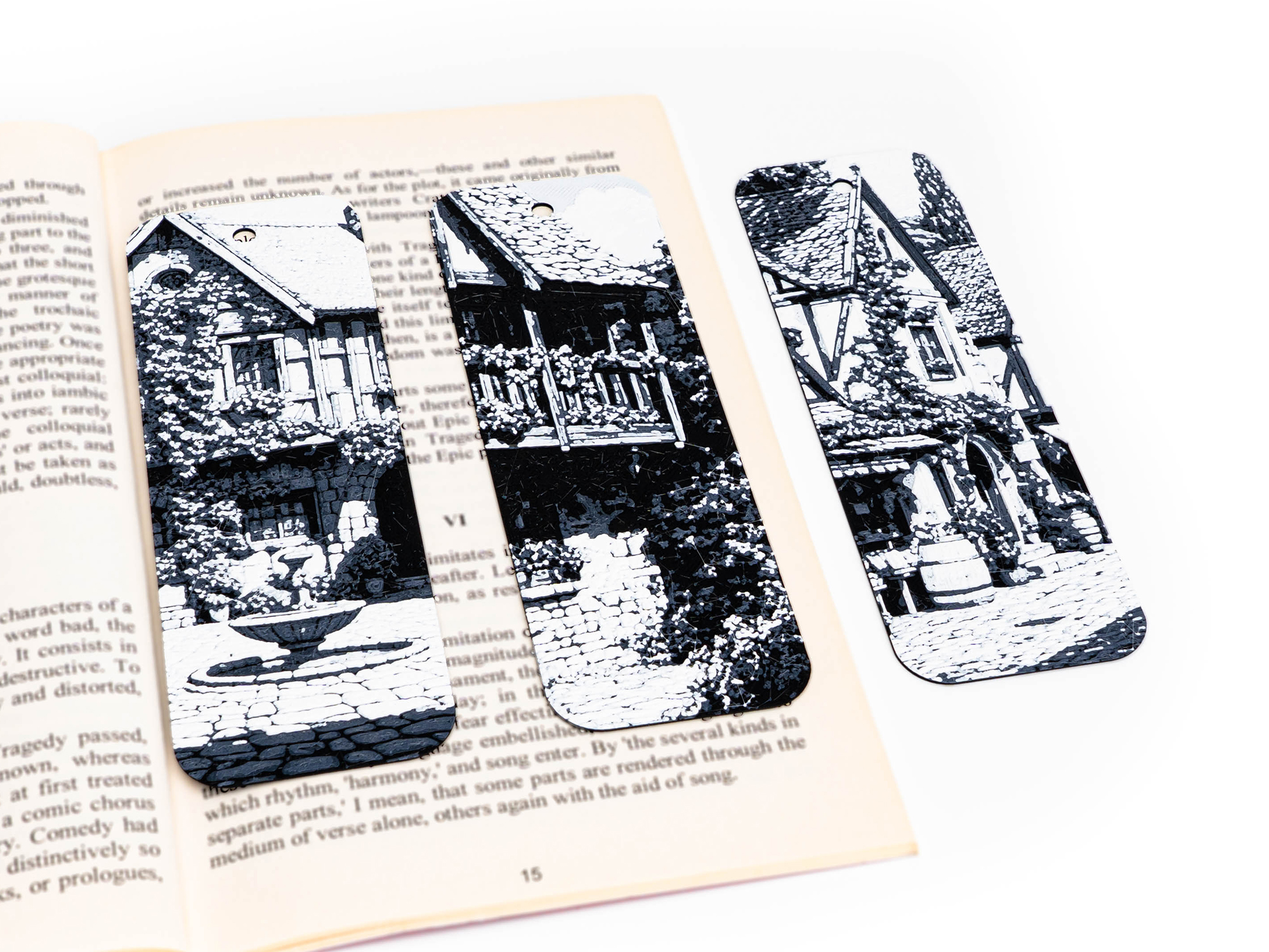 Medieval Town Bookmarks