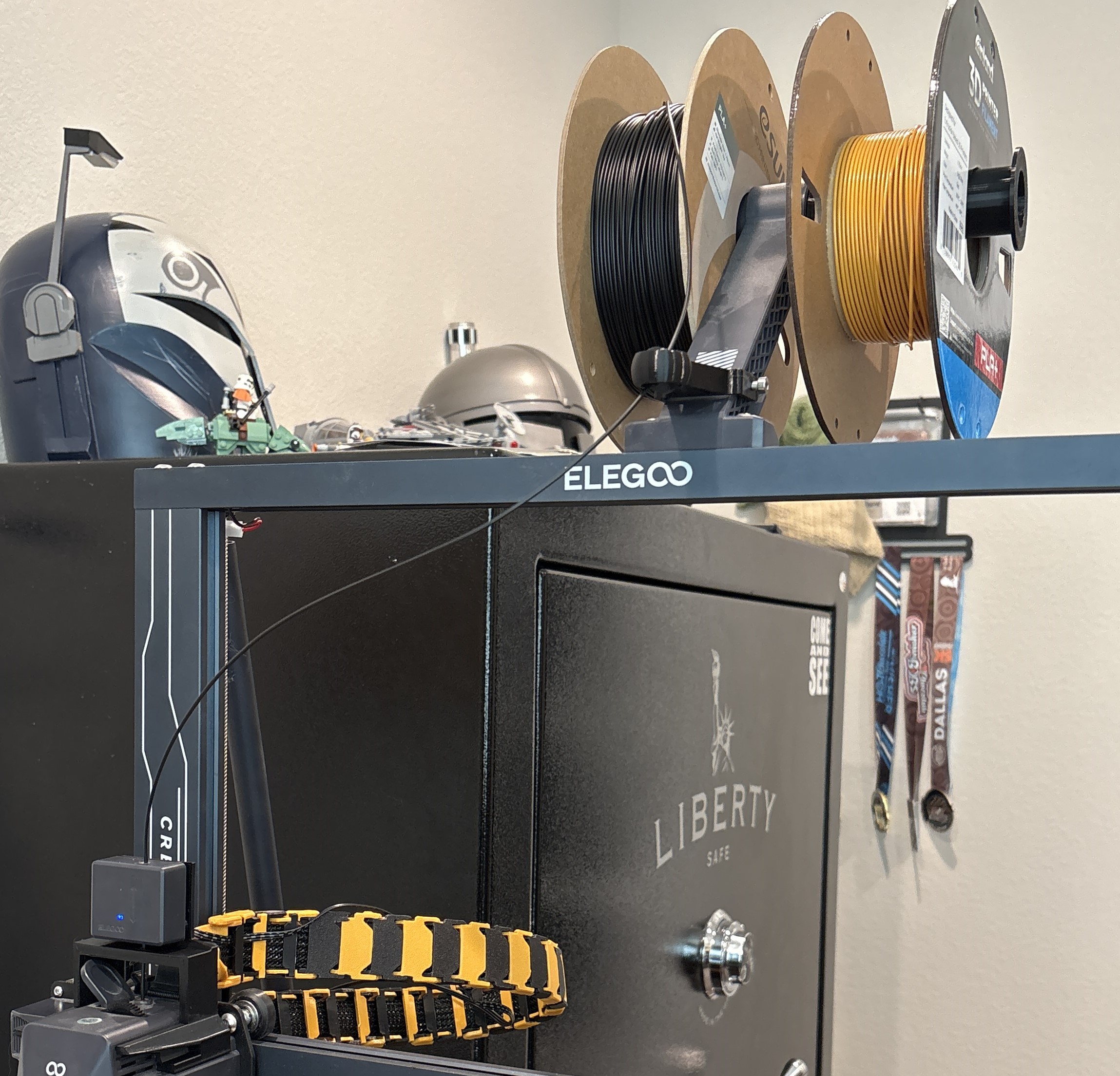 Neptune 3/4 gyro filament guide- centered