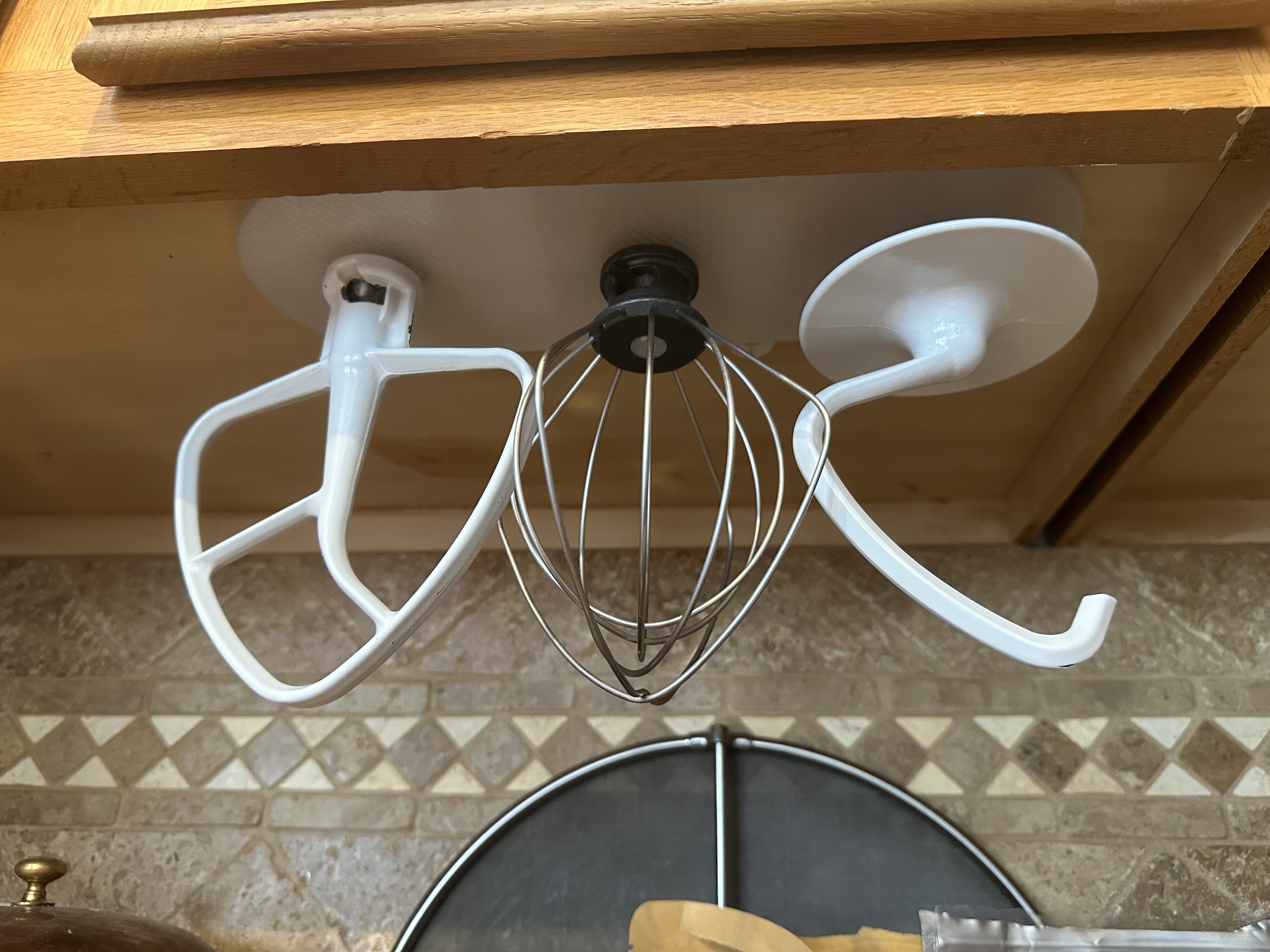 KitchenAid Mixer Attachment Under-Cabinet Mount