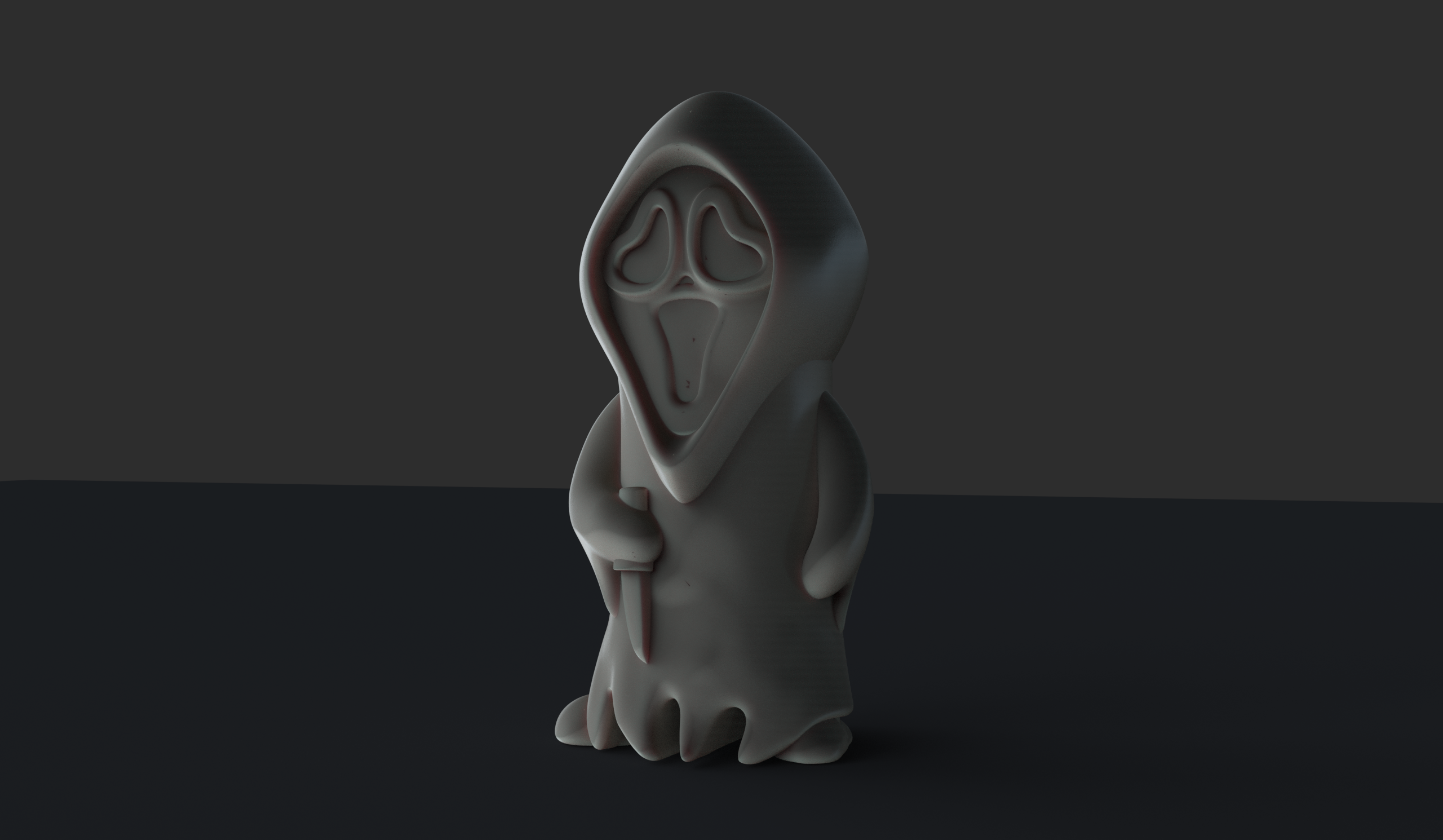 Mini Ghostface - Scream by Wekster | Download free STL model ...