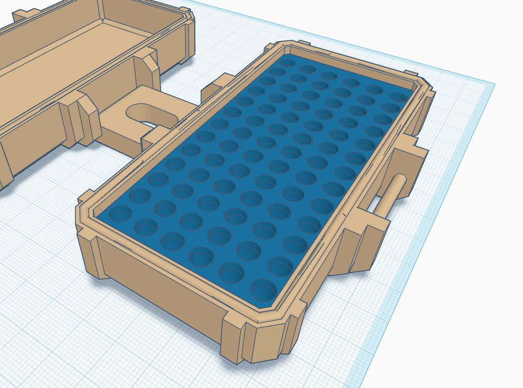 Print in Place Rugged Case for .22LR Ammo
