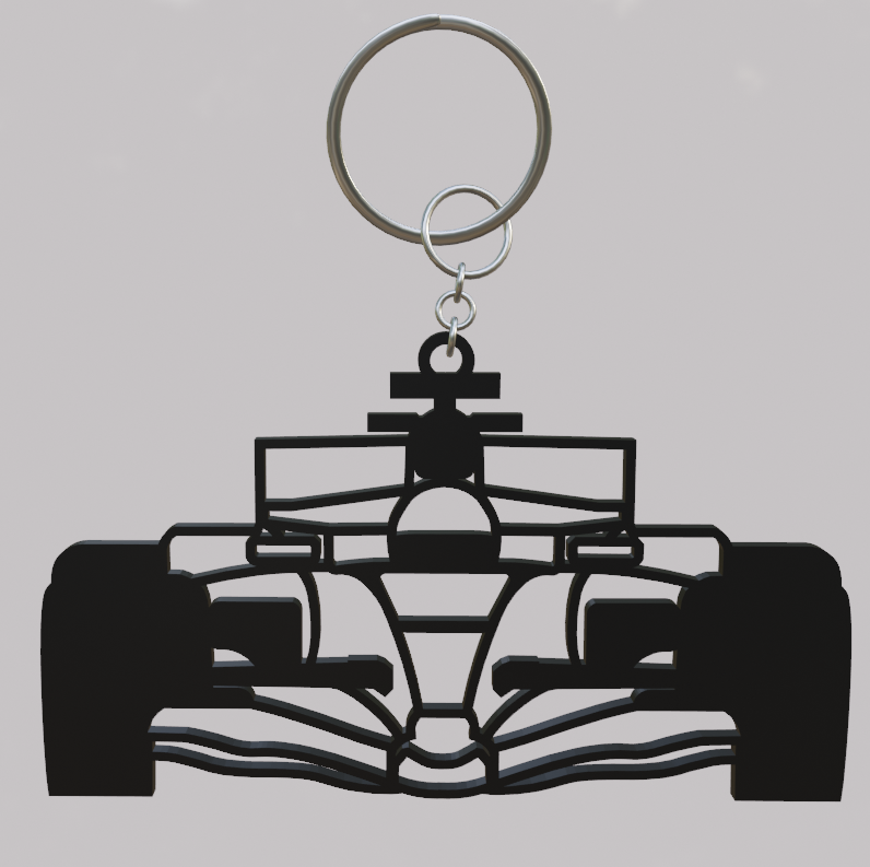 Renault R25 Formula 1 Keychain