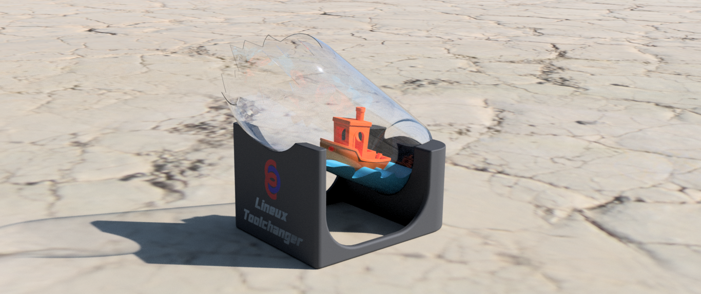 Benchy In A Bottle 3D model thumbnail
