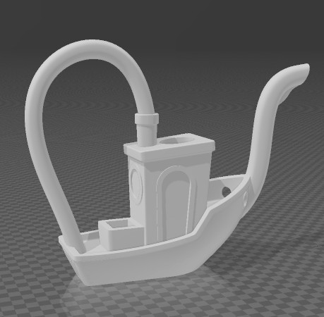 Benchy Watering can