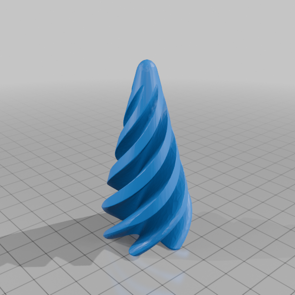 Ultra Durable Cone Fidget Passthrough Spiral Toy by TechMagic3D ...
