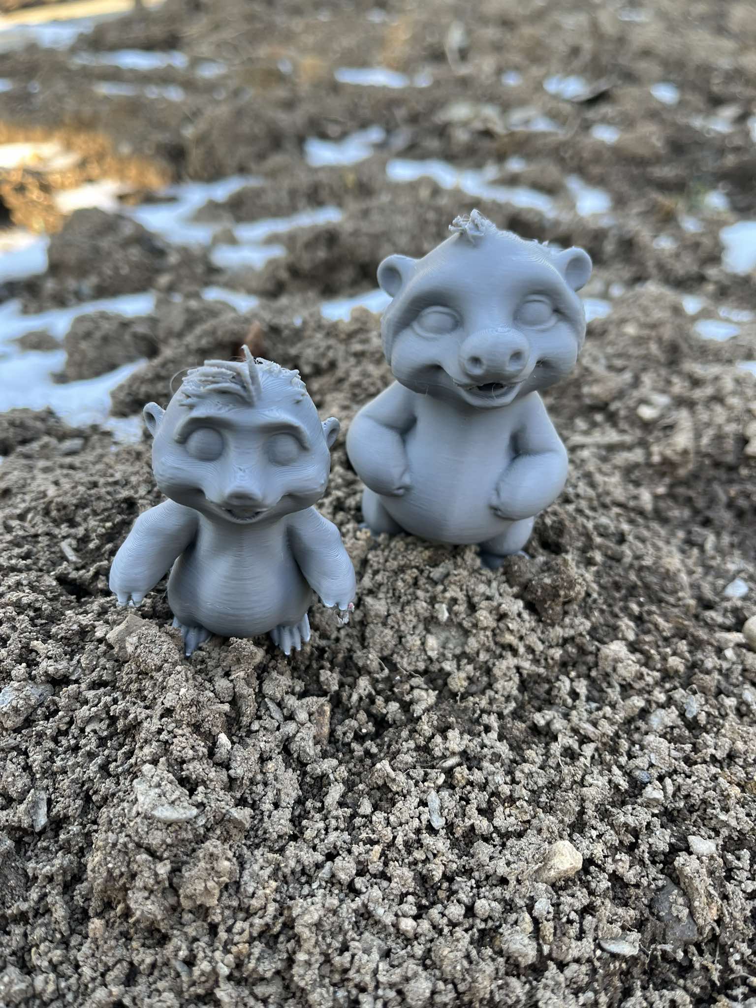 Cute moles