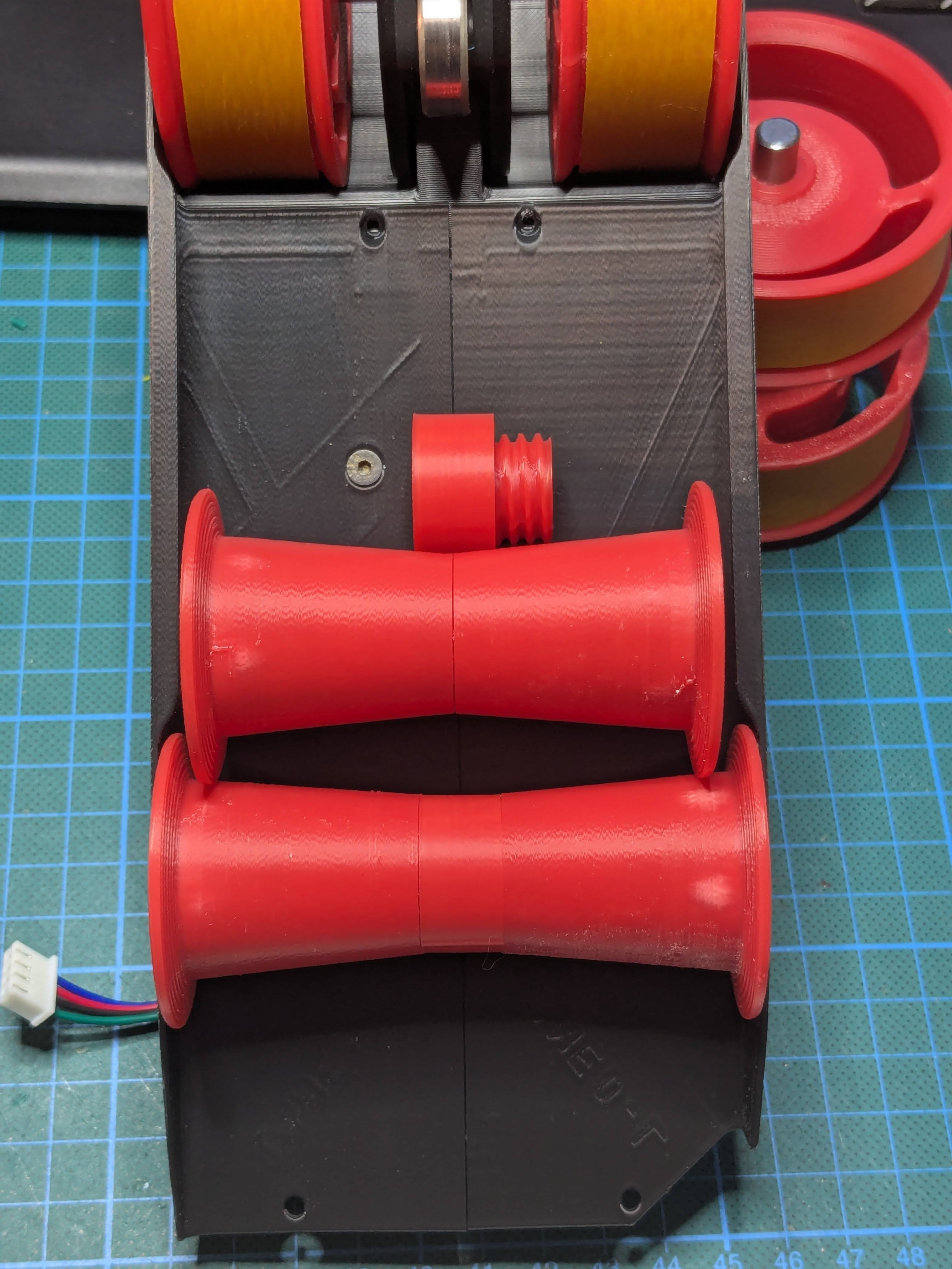 QuattroBox Filamentalist idler spacer