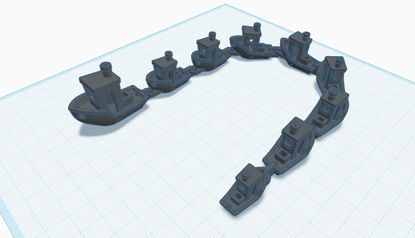 Benchy Train (Articulated)