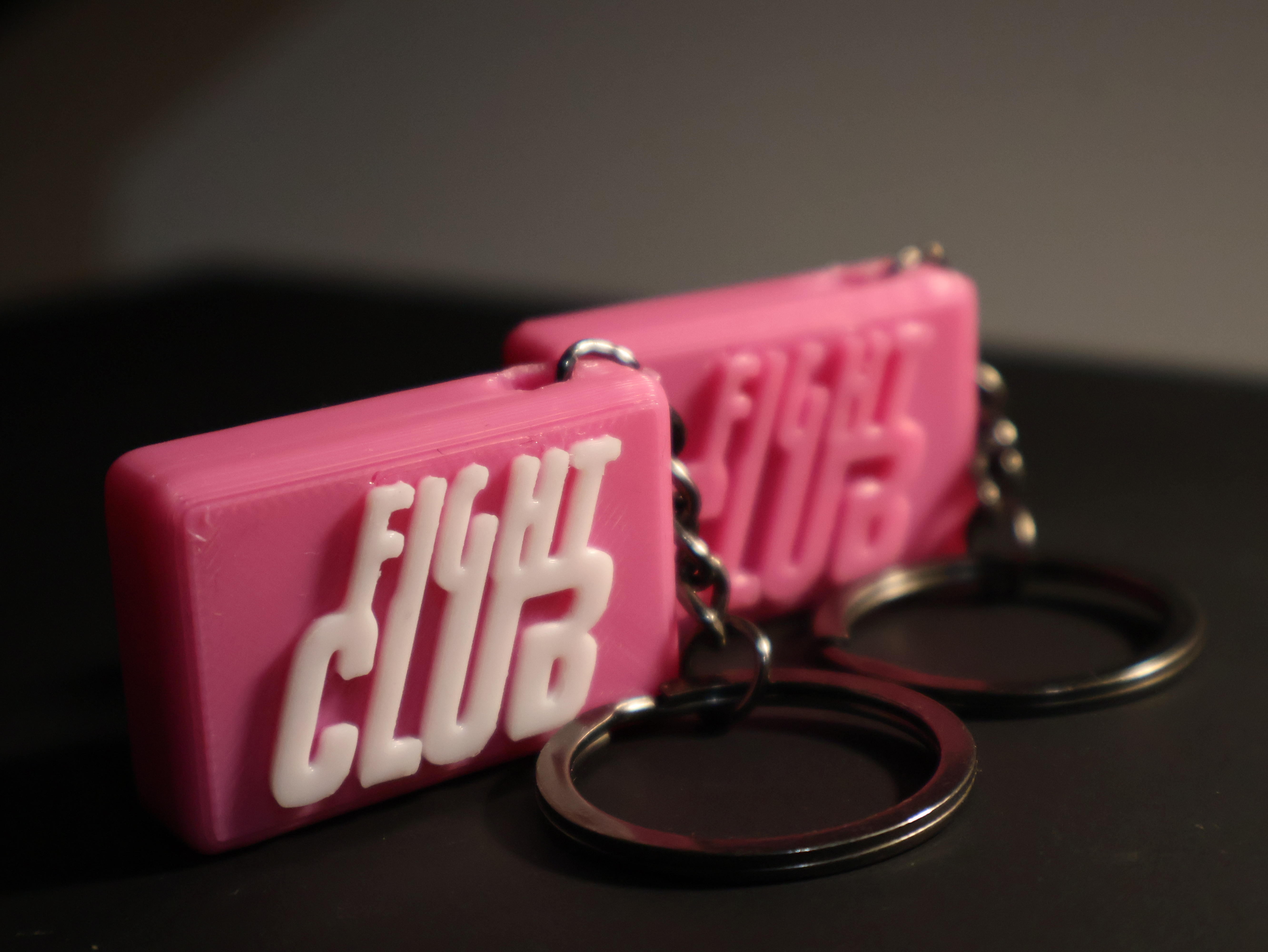 Fight Club Soap Keychain