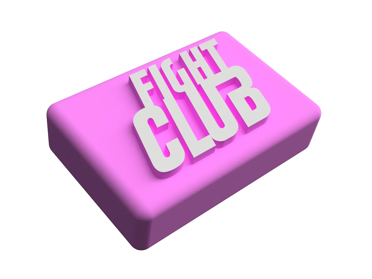 Fight Club Soap Keychain by Drak | Download free STL model