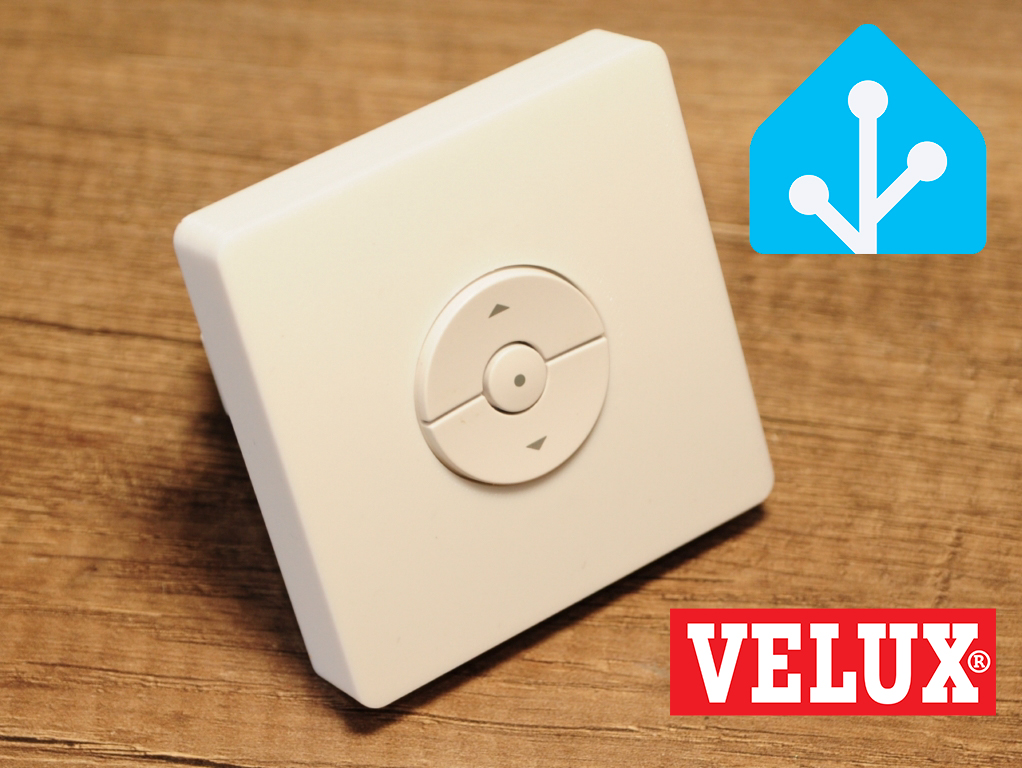 Velux shutter control box for Home Assistant and ESP