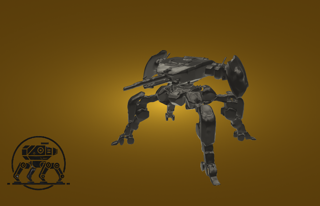 QDRP-MK1 (Quadrupe) War Robot